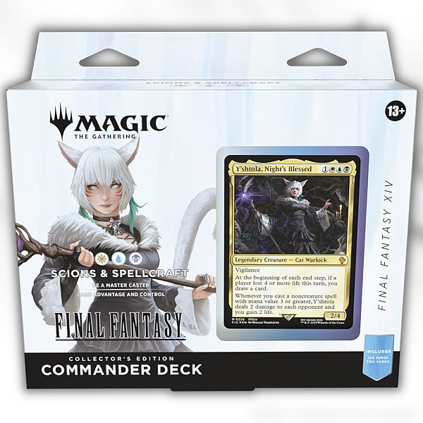 Mtg Final Fantasy Xiv Collector Commander Deck: Scions   Spellcraft