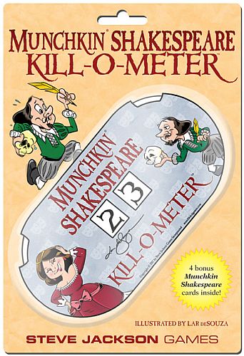 Munchkin Shakespeare Kill-o-meter til sjove spil!