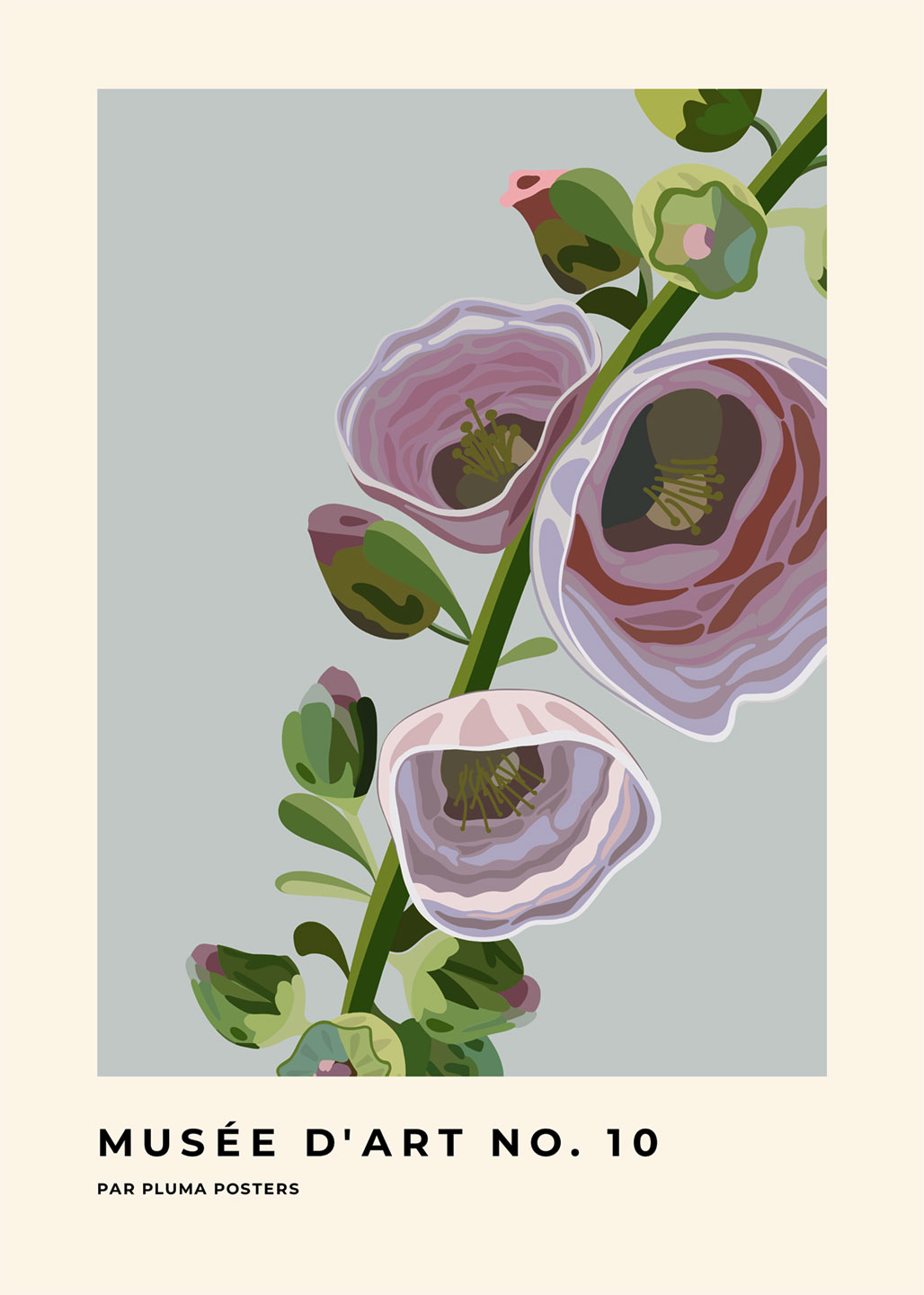 Mus E D Kunstplakat – Unik Vægkunst fra Pluma Posters!