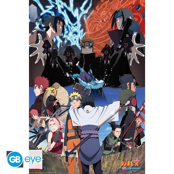 Naruto Shippuden Rivals Poster Plakat