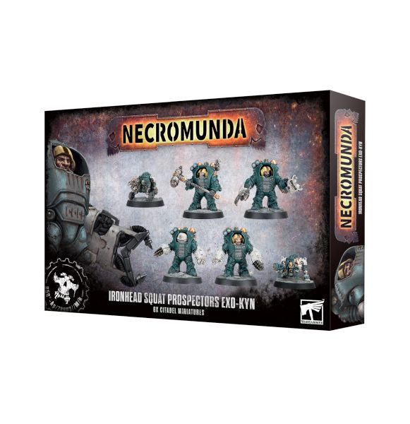 Necromunda: Box Ironhead Squat Prospectors Exo-kyn 99120599073