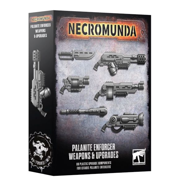 Necromunda: Box Palanite Enforcer Weapons   Upgrades 99120599109