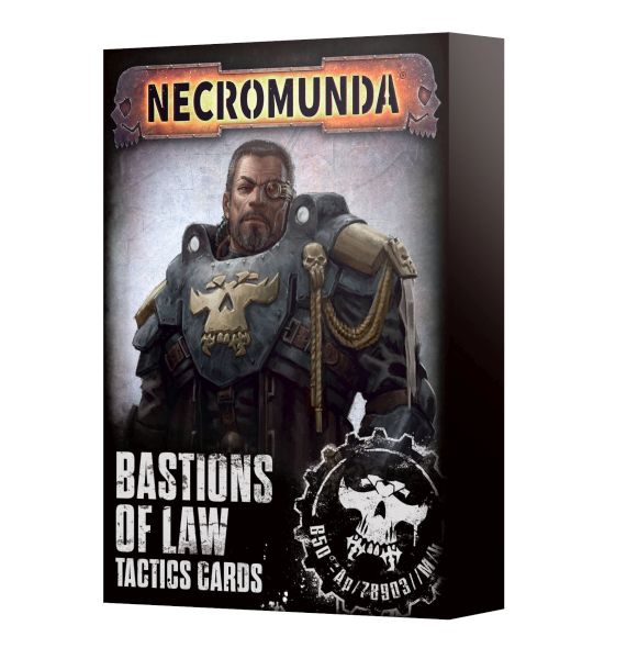 Necromunda: Card Pack Bastions   Law Gang Tactics Cards  2025  60050599033