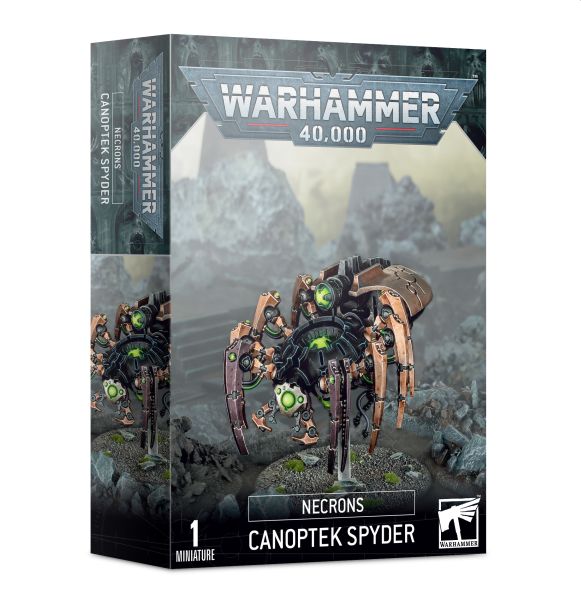 Necrons Canoptek Spyder – Krigsmaskine til Black Friday!