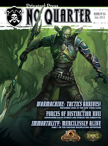 No Quarter Magazine Nr. 55 – Fantastiske Tilbud til Warmachine Fans