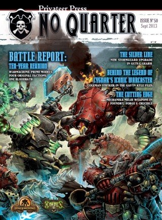 No Quarter Magazine Nr. 50 – WARMACHINE Tilbud!
