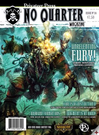 No Quarter Magazine Nr. 38 - Crazy Tilbud på Warmachine!