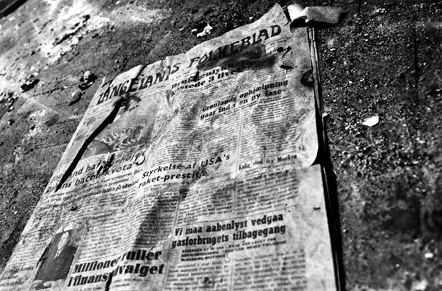 Old News Plakat - Unik Kunst af Palle Hasling Jakobsen!