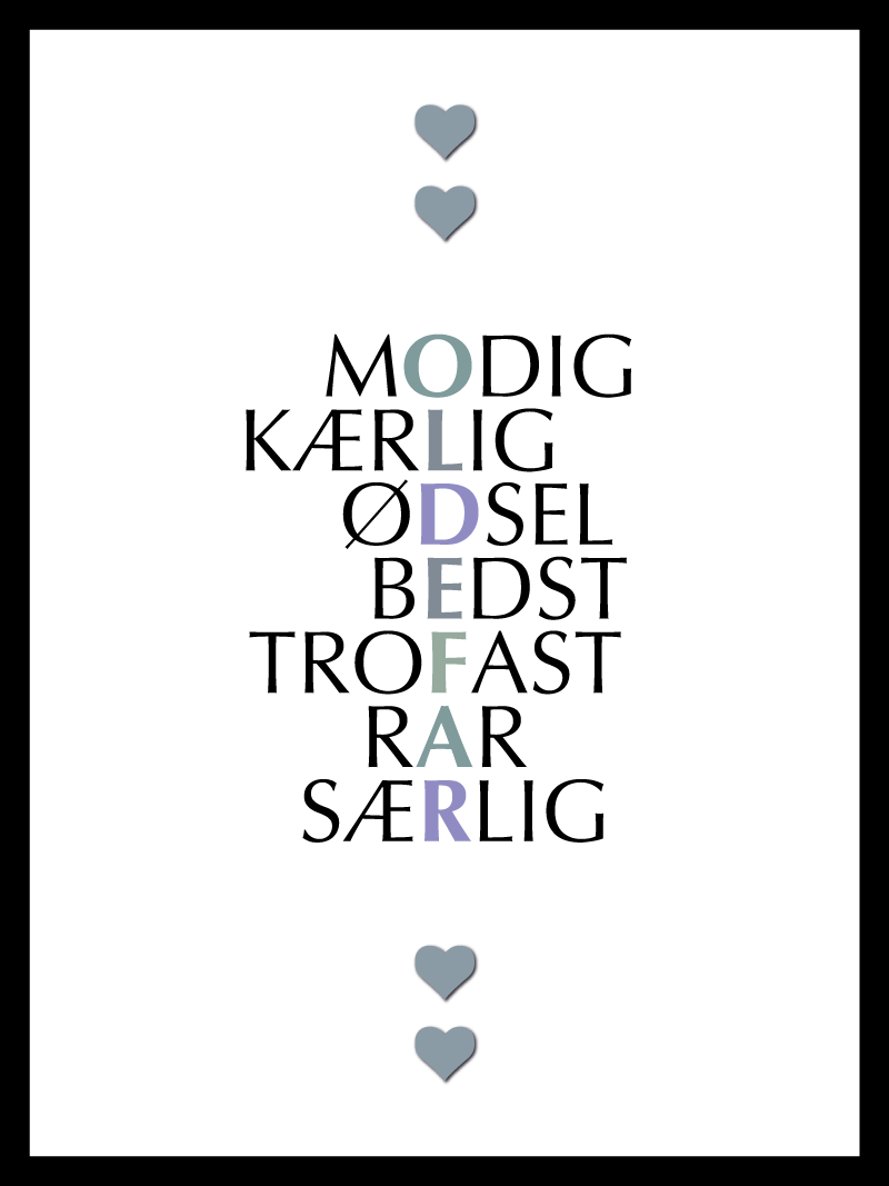 Oldefar Citat Plakat – Den perfekte gave til oldefar!
