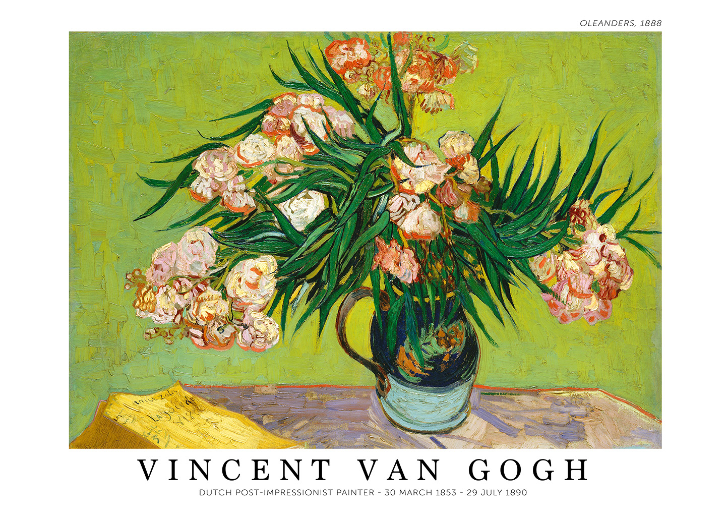 Oleanders Plakat – Smukt Kunsttryk til Dit Hjem