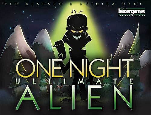 One Night: Ultimate Alien Bluffing Card Game  Kan Kombineres Med One Night: Ultimate Werewolf
