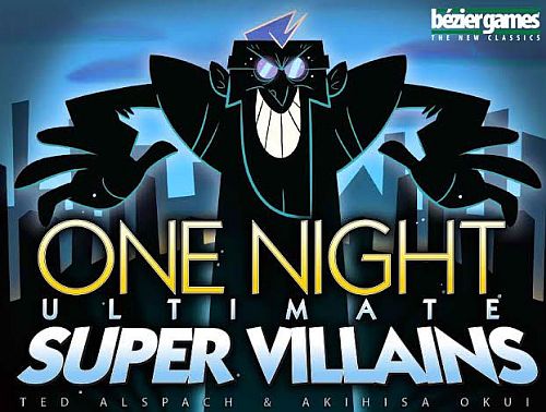 One Night: Ultimate Super Villains Bluffing Card Game  Kan Kombineres Med One Night: Ultimate Werewolf
