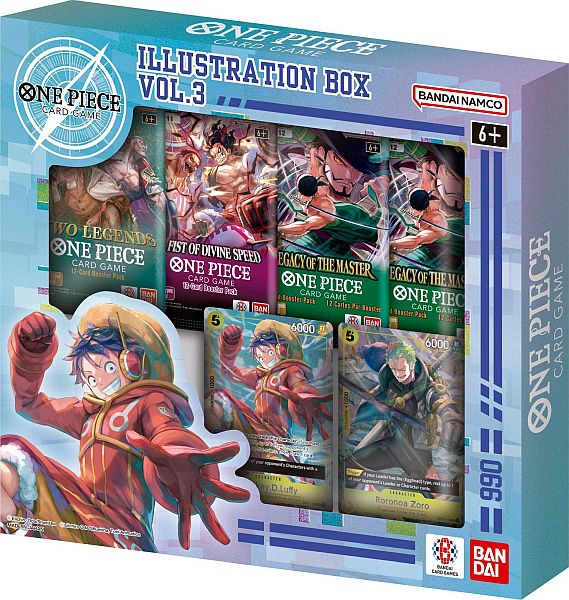 One Piece Card Game: Ib03 Illustration Box 03    Boosters