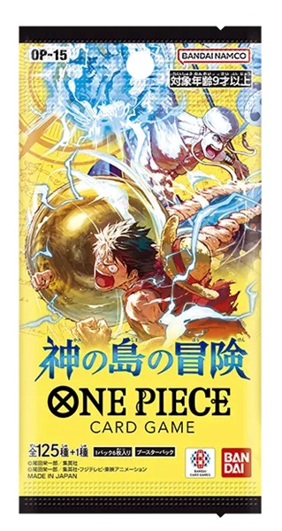 One Piece Card Game: Japansk Japanese Op15 Adventure Kami Island Booster Pack