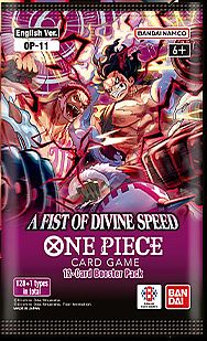 One Piece Card Game: Op11:   Fist   Divine Speed Booster Pack