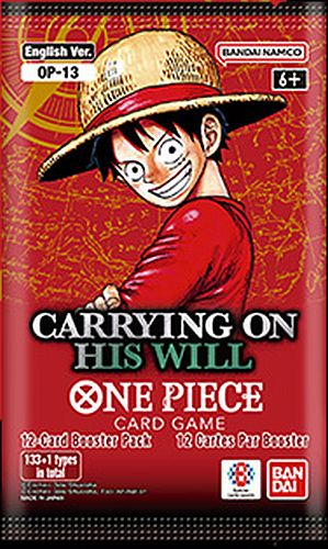 One Piece Card Game: Op13: Carrying His Will Booster Pack