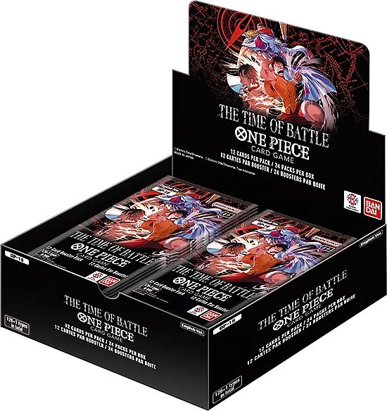 One Piece Card Game: Op16: The Time   Battle Booster Display  Box Med 24 Pakker