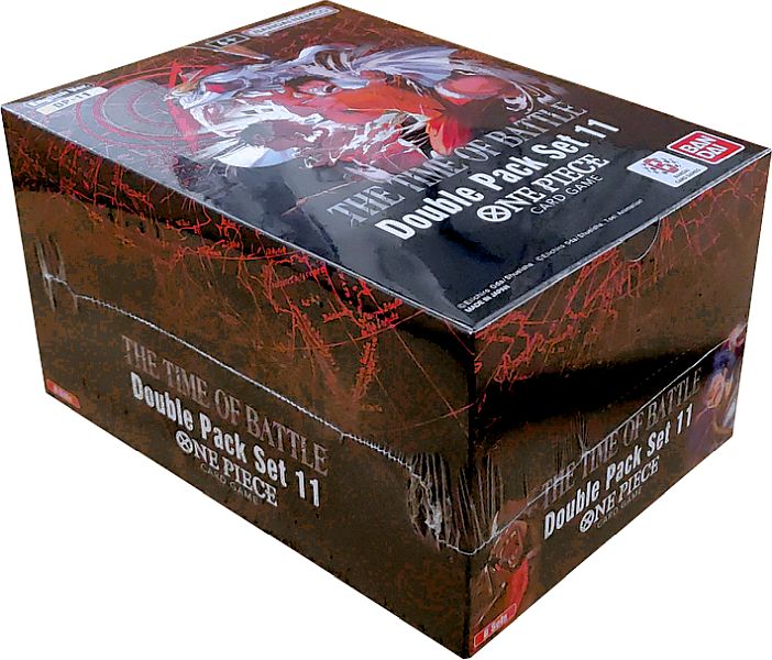 One Piece Card Game: Op16: The Time Battle Dp11 Double Pack Set Display Double Pack Sets 16 Boosters