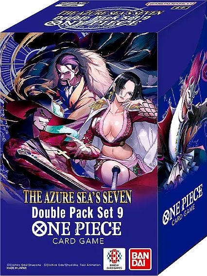 One Piece Card Game: Op14-eb04: The Azure Sea   Seven Dp09 Double Pack Set    Boosters