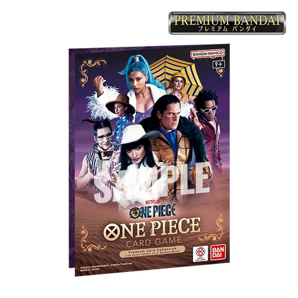 One Piece Card Game: Premium Card Collection Live Action Edition Vol   Baroque Works    Cards   Booklet