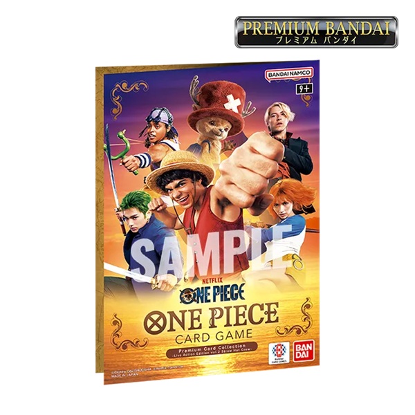 One Piece Card Game: Premium Card Collection Live Action Edition Vol   Straw Hat Crew    Cards   Booklet