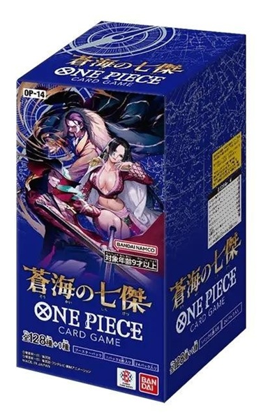 One Piece Japanese Op14: The Azure Sea   Seven Booster Box