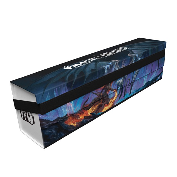 Opbevaringsboks Magic Flat Pack Storage Box Holder 500 Kort : Universes Beyond: Final Fantasy: Key Art Ifrit Bahamut Ultra Pro 38737