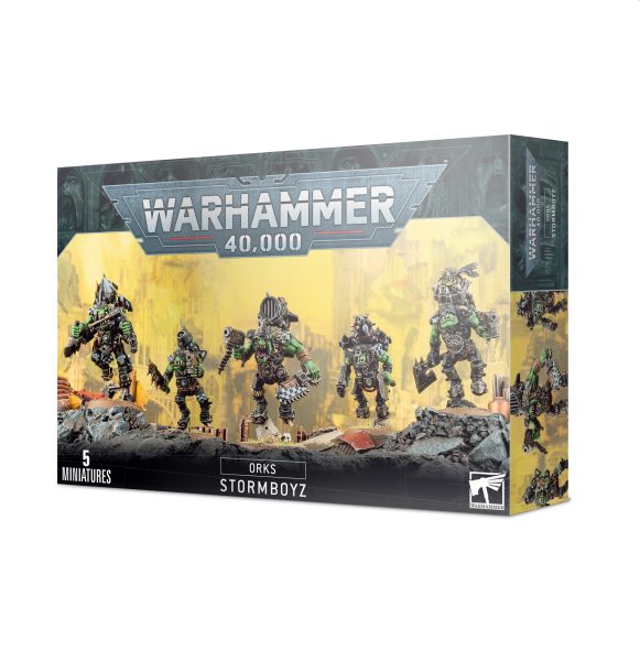 Orks Stormboyz - Unik sæt til Warhammer 40K