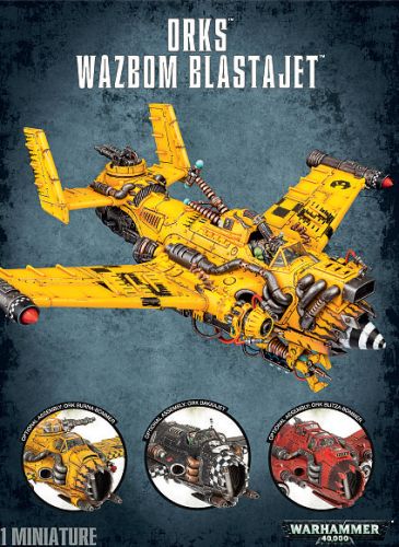 Orks Wazbom Blastajet   Blitza Burna-bommer   Dakkajet 99120103090