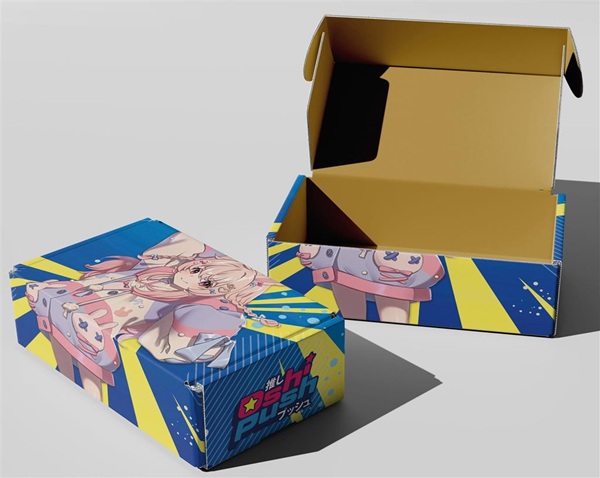 Oshi Push Vtuber Card Game: 800-cardcount Cardboard Storage Box