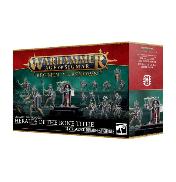 Ossiarch Bonereapers Regiments Renown: Heralds The Bone-tithe 99120207196