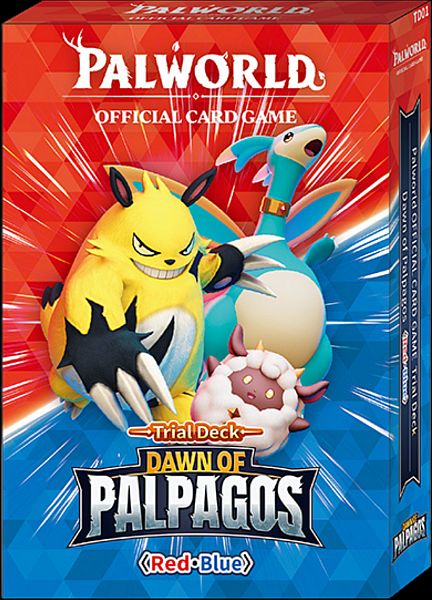Palworld Official Card Game Tcg : Td01 Dawn Palpagos: Red-blue Deck