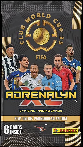 Panini Adrenalyn : Fifa Club World Cup 2025 Booster Pakke Booster Pack