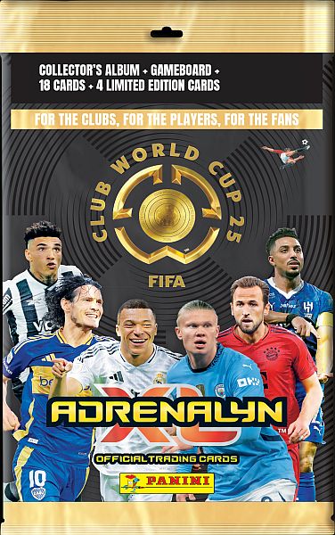 Panini Adrenalyn : Fifa Club World Cup 2025 Starters 195 166 Mappe Guide Boosters Limited-kort