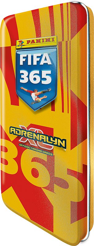 Panini Adrenalyn  : Fifa 365 2026 Pencil Tin   Momentum Gold Booster Inkl  Rising Star   Limited Edition