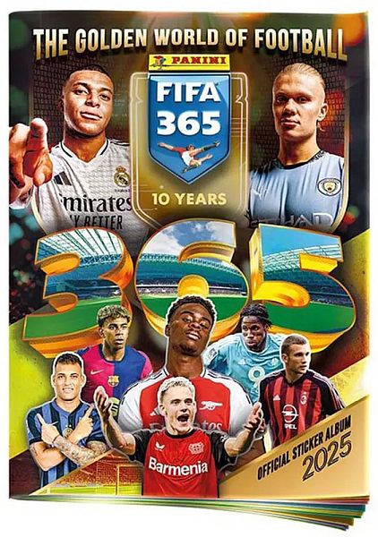 Panini Fodbold-stickers Klisterm 195 166 Rker: Fifa 365 2025 Album Mappe
