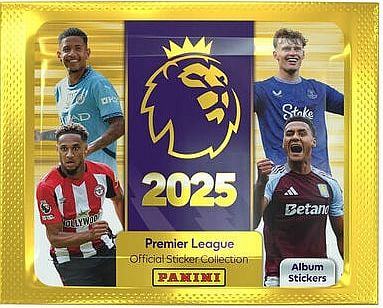 Panini Fodbold-stickers Klisterm 195 166 Rker: Premier League 2025 Booster Pack