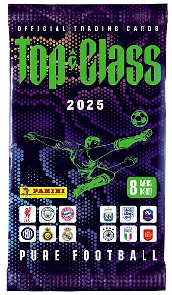 Panini Football Top Class: Fifa 2025 Booster Pakke Fodboldkort Booster Pack