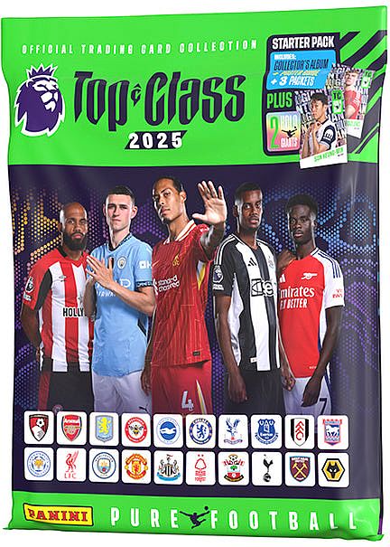 Panini Football Top Class: Premier League 2025 Starters 195 166 Mappe Holo Giants Boosters