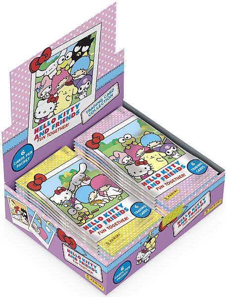 Panini Hello Kitty Friends Trading Card Collection: Fun Together Booster Display Box Med 24 Packs