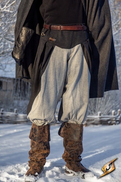 Pants Ignis: Wool Epic Black Misty Grey Epic Armoury Small Medium Live Rollespil