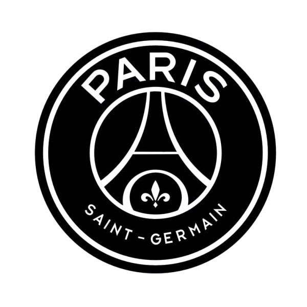 Paris Saint Germain Vægklistermærke – Sporty Logo 57x57cm