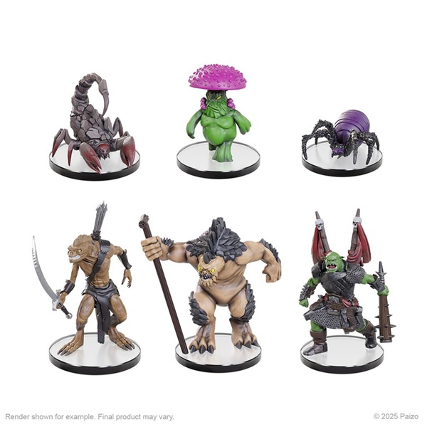 Pathfinder Battles: Cave Lurkers Boxed Set  Wzk97591