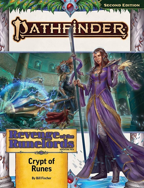 Pathfinder   2e Adventure Path: Revenge   The Runelords     Crypt   Runes  Pzo15220sc