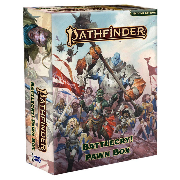 Pathfinder 2e Pawns: Battlecry  Pawn Box  Pzo10012mc