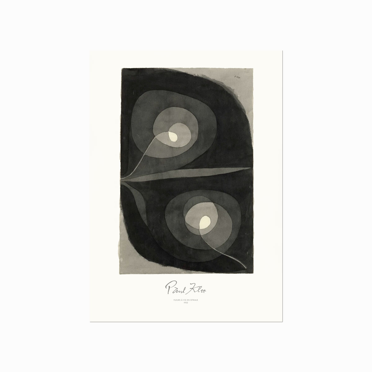 Paul Klee  Fleurs   Vis   Spirale