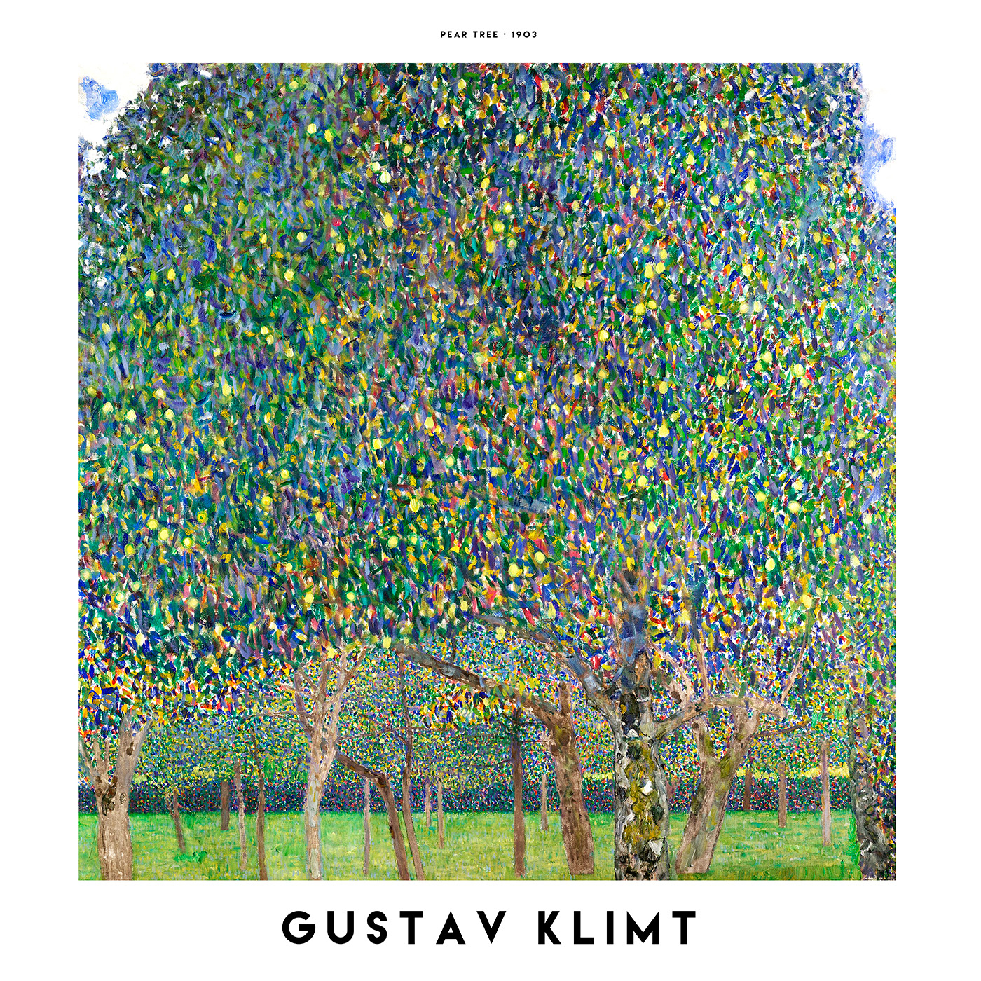 Pæretræ Plakat - Unik Kunst til Dit Hjem på Tilbud!