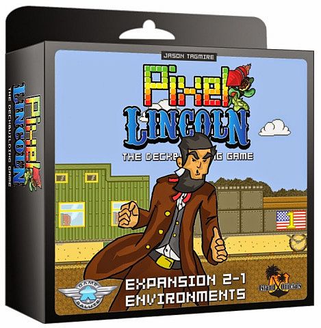 Pixel Lincoln: Miljøudvidelse til Sci-fi Brætspil