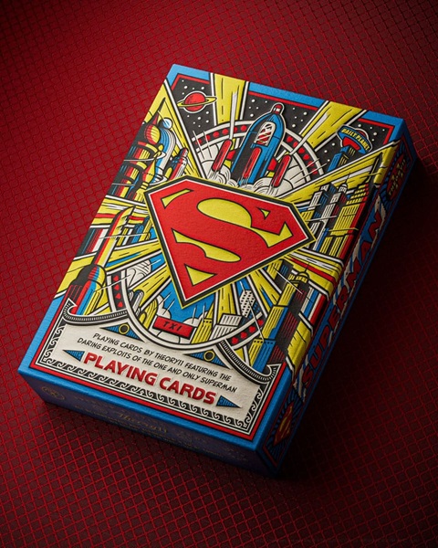 Playing Cards  Spillekort  Theory11: Superman The Man   Steel