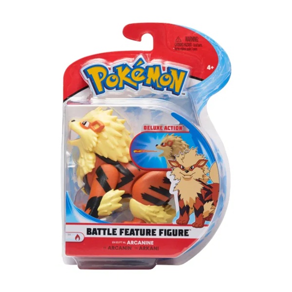 Pok 195 169 Mon: Battle Feature Figure Arcanine 11cm